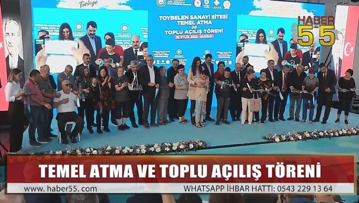 BAKAN KURUM SAMSUN’DAN MUHALEFETE YÜKLENDİ