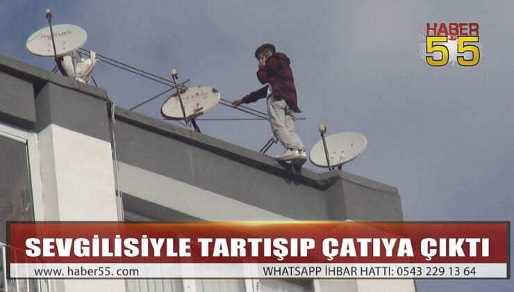 17 YAŞINDAKİ YABANCI UYRUKLU GENÇ ÇATIDA İNTİHARA KALKIŞTI