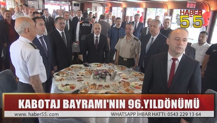 SAMSUN’DA DENİZCİLİK VE KABOTAJ BAYRAMI KUTLAMASI