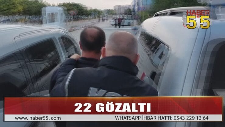 SAMSUN’DA ŞAFAK VAKTİ KAÇAK TÜTÜN OPERASYONU