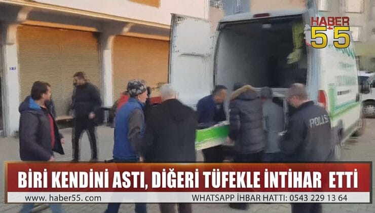 SAMSUN’DA AYNI MAHALLEDE BİR GÜNDE 2 İNTİHAR