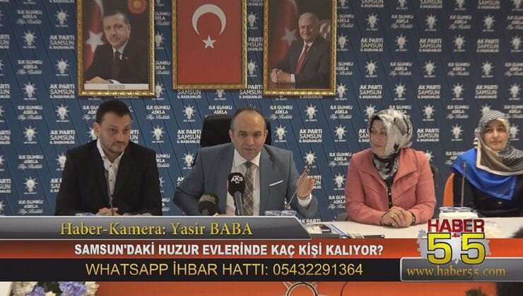 AK PARTİ İL BAŞKAN YARDIMCISI YAŞLILARLA İLGİLİ VERİLERİ AÇIKLADI