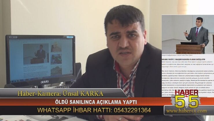 OMÜ’DE ÖĞRETİM GÖREVLİSİ GÖRDÜĞÜ HABERLE ŞOK OLDU