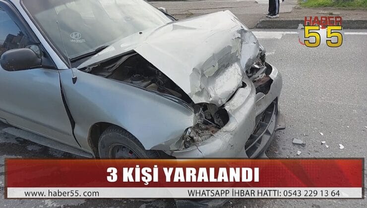 KÖPEĞE ÇARPMAMAK İÇİN YAVAŞLAYINCA, ARKADAN GELEN ARAÇ ÇARPTI