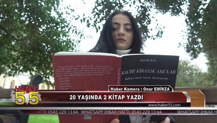 SAMSUN’DA GENÇ YAZAR 3’ÜNCÜ KİTABINI YAZIYOR
