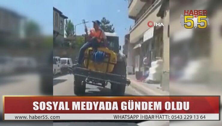 VEZİRKÖPRÜ BELEDİYESİ’ NDEN İLGİNÇ İLAÇLAMA YÖNTEMİ