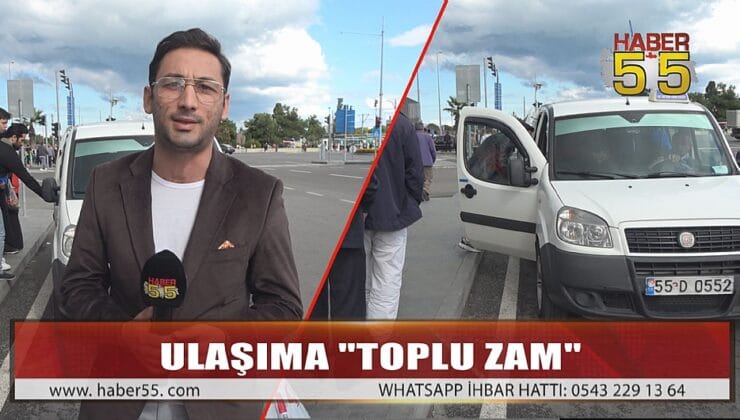 SAMSUN’DA ZAMLI ULAŞIM ÜCRETLERİ BELLİ OLDU