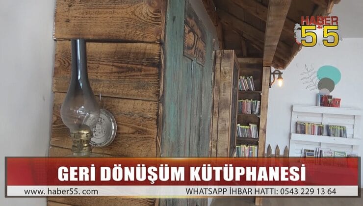 BU KÜTÜPHANEDE GEÇMİŞİN AYAK İZLERİ YANSITILDI