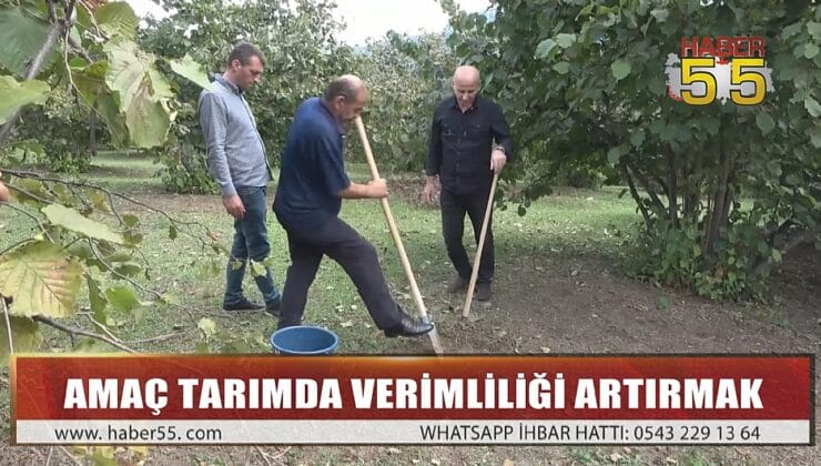 TEKKEKÖY’DE TARIMA BİLİMSEL DOKUNUŞ