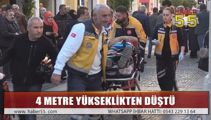 AVM’DE BULUNAN MAĞAZANIN TAVANI ÇÖKTÜ: 1 İŞÇİ YARALANDI