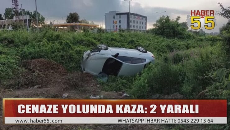 ŞARAMPOLE DEVRİLEN ARAÇTA FACİA KIL PAYI ATLATILDI