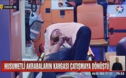 Husumetli akrabaların kavgası çatışmaya döndü