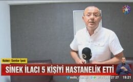 Sinek ilacı 5 kişiyi hastanelik etti