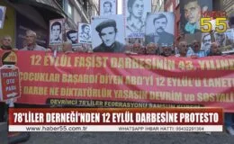 “Bizim çocuklar başardı diyen ABD’yi ve 12 Eylül’ü lanetliyoruz”
