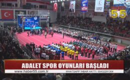 Samsun’da Adalet Spor Oyunları, Bakan Yılmaz Tunç’un katıldığı törenle başladı