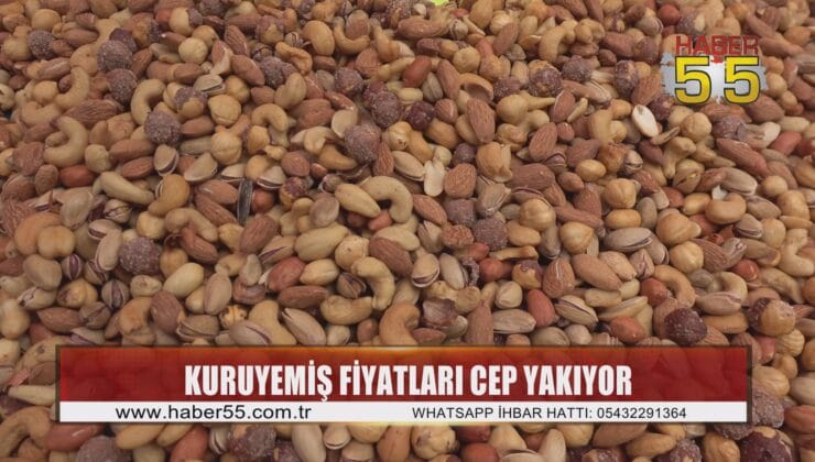 Kuruyemiş fiyatları son 1 yılda ikiye katlandı