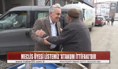 Başkan Adayı Adem Bektaş’tan ‘Atakum İttifakı’ vurgusu