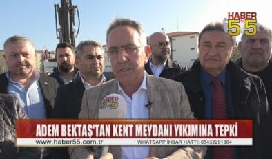 Adem Bektaş, ”kentimizin en önemli değerlerinden birinin yok edilmesine müsaade etmeyeceğiz”