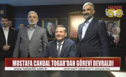 Tekkeköy Belediye Başkanı Mustafa Candal göreve başladı