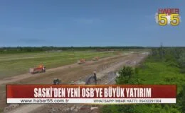 Samsun’da yeni OSB’nin altyapı yatırımları hızla devam ediyor