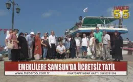Samsun’da emeklilere ücretsiz tatil uygulaması başladı