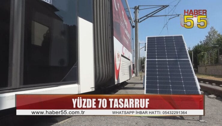 Samsun’da güneş enerji paneli ile çalışan sistemle yüzde 70 tasarruf sağlandı