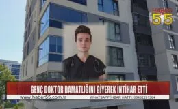 Samsun’da genç doktor 6. kattan atladı