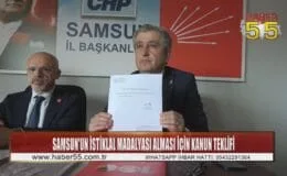 Samsun’a ‘İstiklal Madalyası’ verilmesi için kanun teklifi verildi