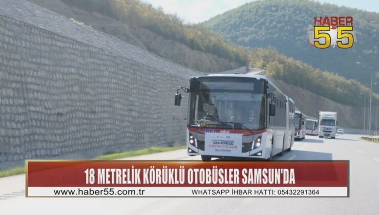 Samsun ulaşımına dev otobüslü takviye
