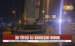 Tartıştığı kardeşini av tüfeğiyle bacağından vurdu