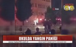 Samsun’da ortaokulda çıkan yangın nedeniyle eğitime 1 gün ara verildi