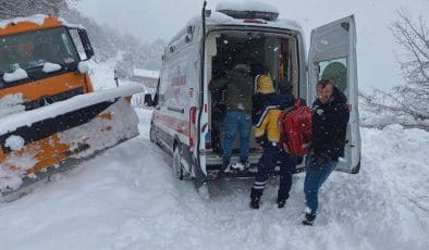 84 yaşındaki kadının imdadına Büyükşehir yetişti