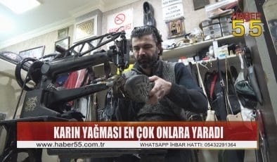 Ayakkabıcılarda bot tamiri yoğunluğu