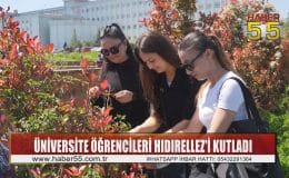 Baharın habercisi Hıdırellez’i geleneksel etkinliklerle kutladılar