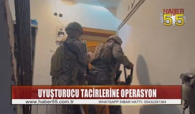 Samsun’da Uyuşturucu Tacirlerine Şafak Operasyonu: 21 Gözaltı