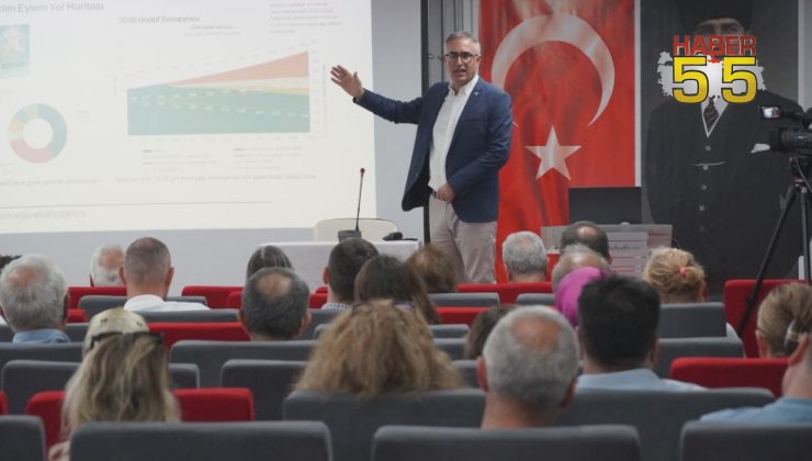 Atakum Belediyesi çevre haftası etkinlikleri kapsamında söyleşi