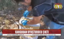 Kargoyla gelen çuvalın içinden 6 bin 552 adet uyuşturucu hap ele geçirildi