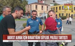 Samsun’da bankta bırakılan çanta polisi alarma geçirdi