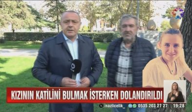 Kızının katilini bulmak isterken dolandırıldı