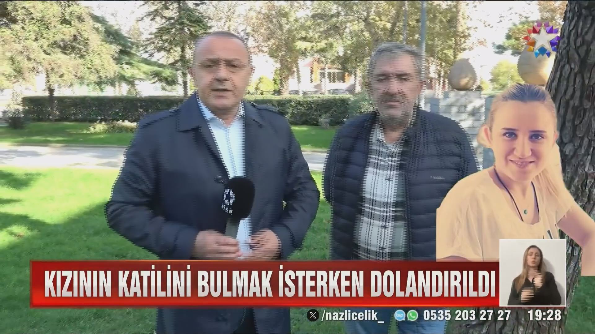 Kızının katilini bulmak isterken dolandırıldı
