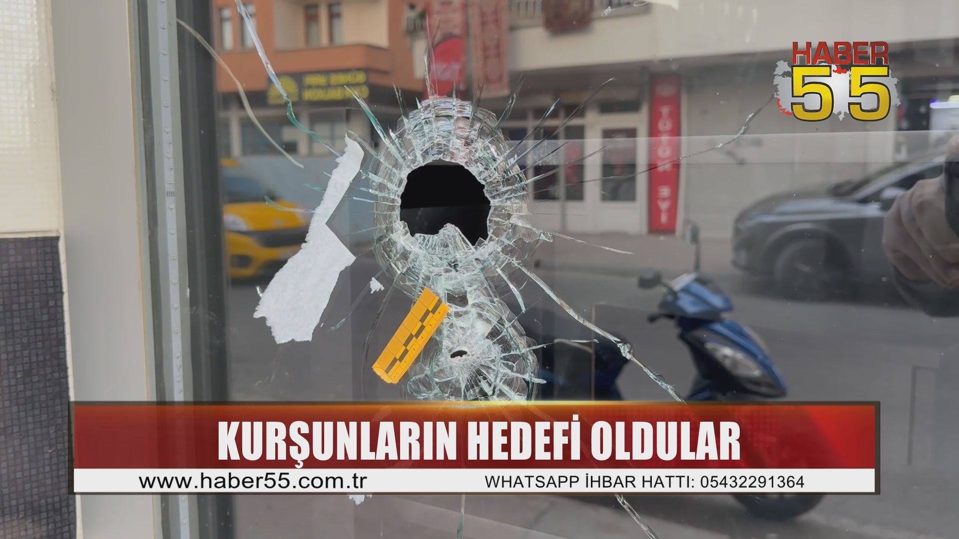 Samsun’da motosiklet üzerinde sohbet eden 2 gence silahlı saldırı