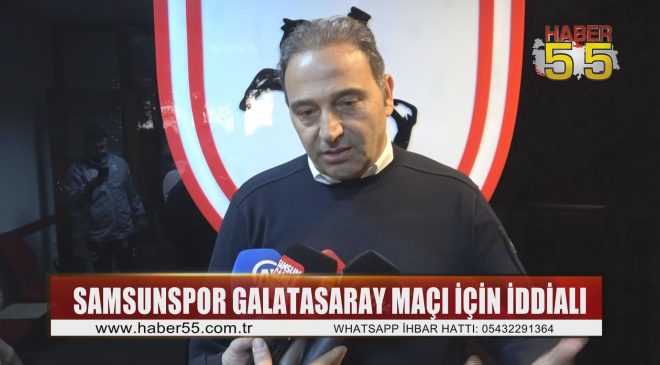 Samsunspor Futbol Direktörü Fuat Çapa: “Tek endişemiz hakem”