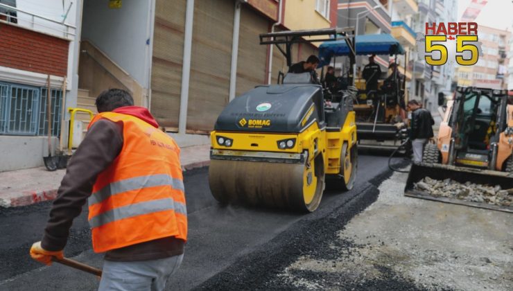 İlkadım’ın yollarında kalite artıyor