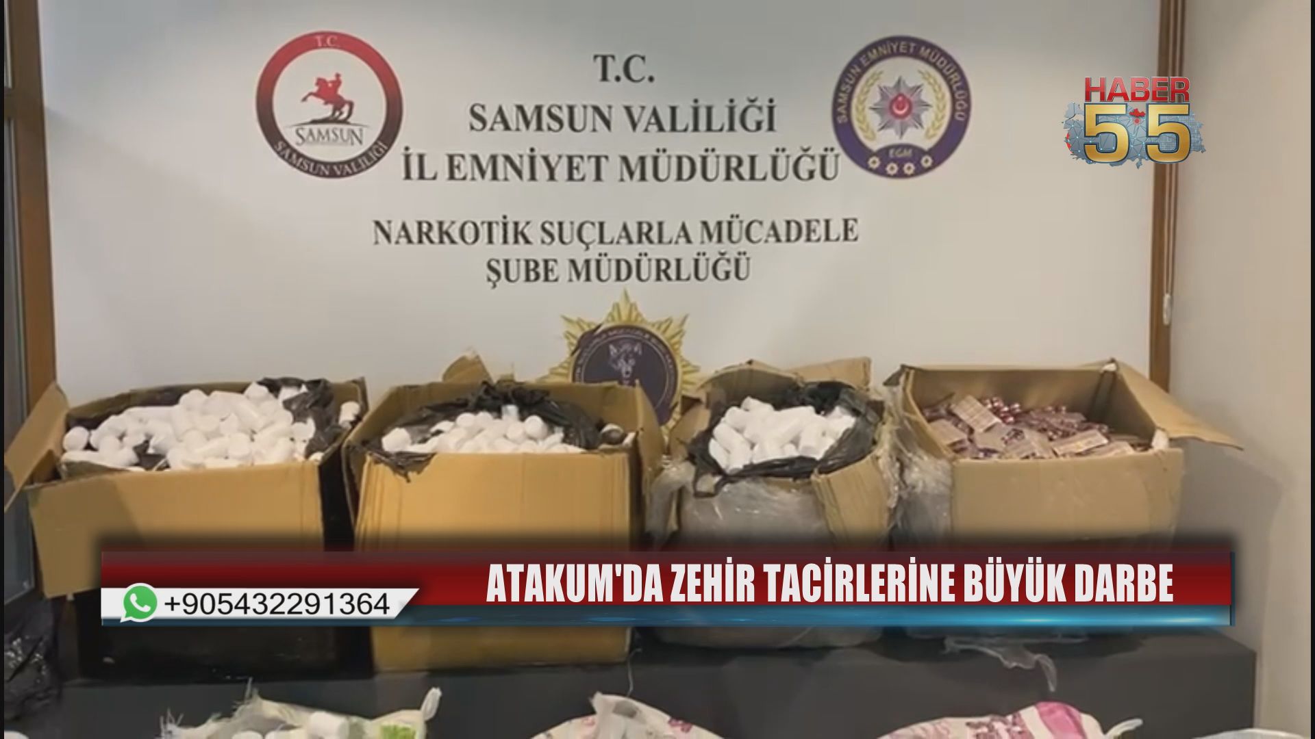 Samsun’da Narkotik Darbesi: 3 Şüpheli, 236 Bin Uyuşturucu Hap