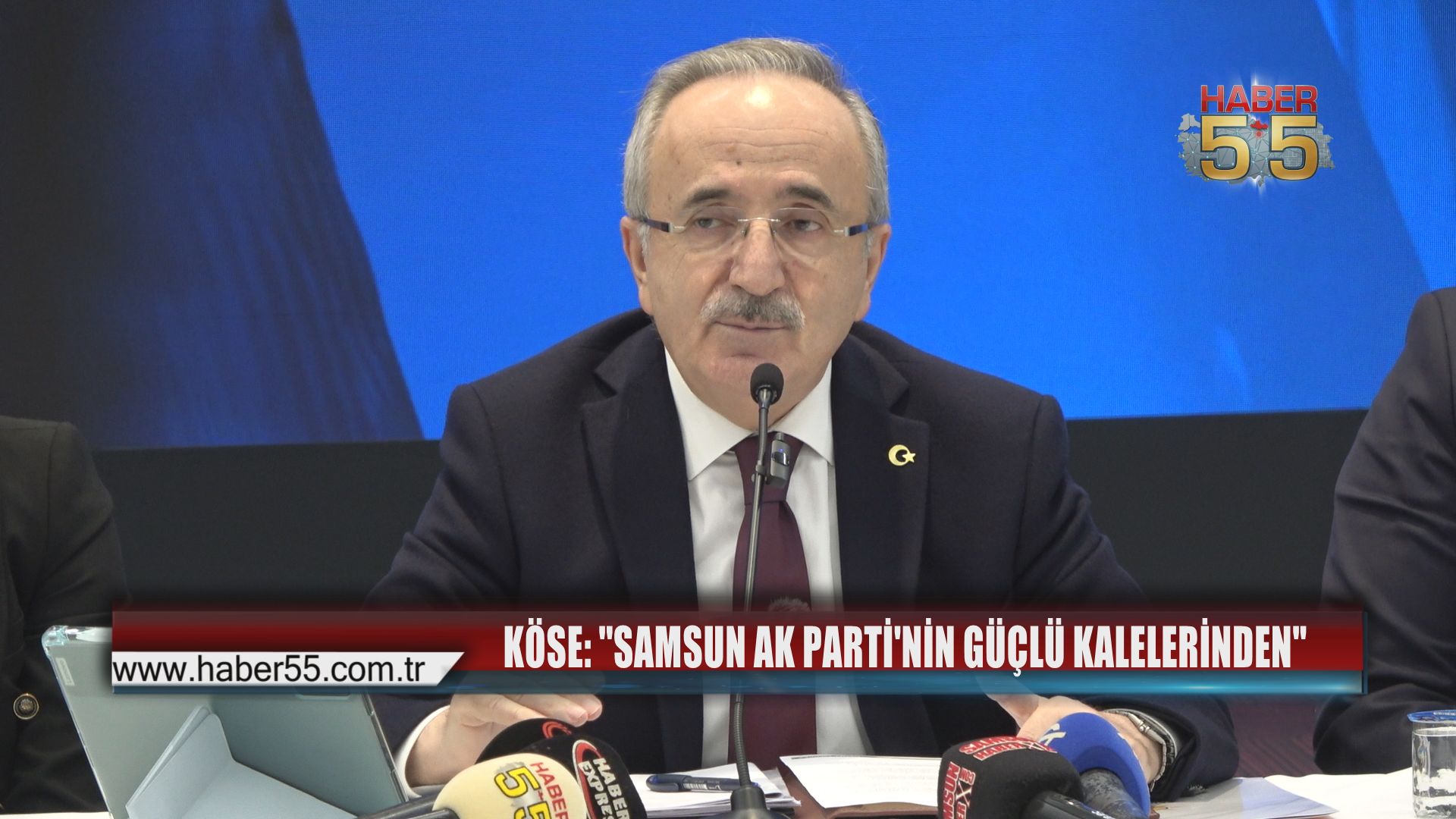 AK Parti Samsun İl Başkanı Köse’den Yatırım ve Üye Sayısı Açıklaması