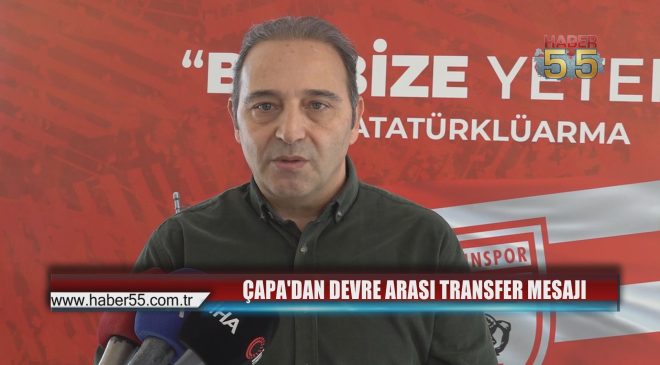 Samsunspor İlk 5’e Kilitlendi: Fuat Çapa’dan Net Mesaj