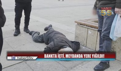Meydan Ortasında Baygınlık Geçirdi, Yaralı Halde Hastaneye Kaldırıldı