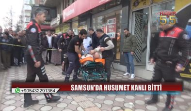 Samsun’da Silahlı Saldırı: Kurşunların Hedefi İş Yeri Sahibi Oldu