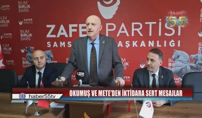 Zafer Partisi’nden Samsun’da Sert Çıkış: “Terörsüz Türkiye” Sürecine Tepki