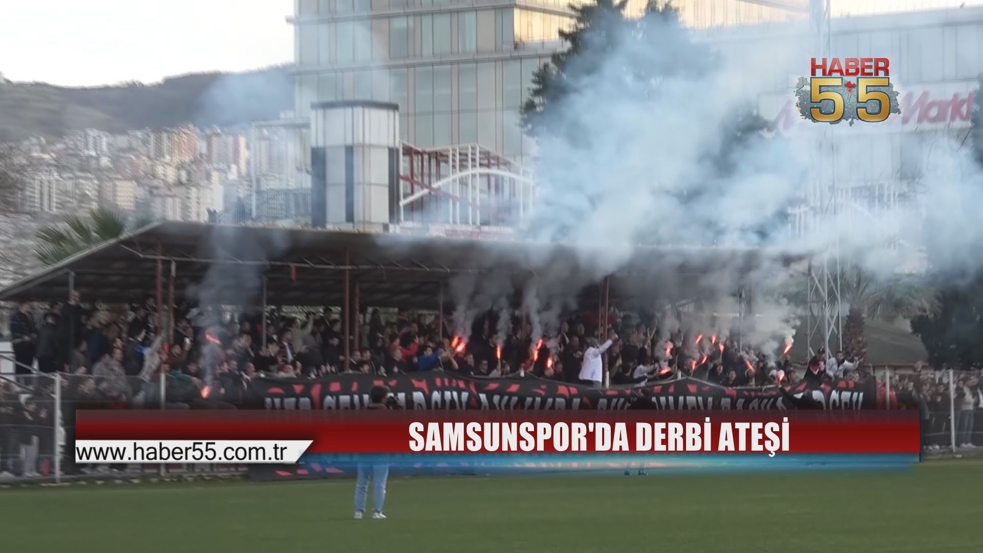 Karadeniz Derbisi Öncesi Samsunspor’a Taraftardan Büyük Destek
